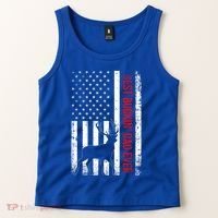Usa American Flag Whitetailed Deer Best Buckin Dad Ever Gift Tank Top thumb 2