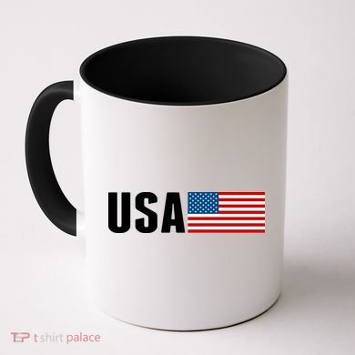 USA American Flag Logo Coffee Mug