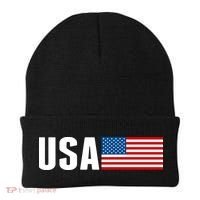 USA American Flag Logo Beanie thumb 0