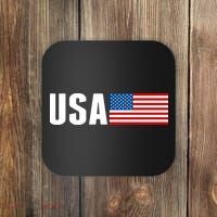USA American Flag Logo Coaster thumb 0