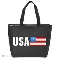 USA American Flag Logo Tote Bag thumb 0