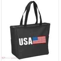 USA American Flag Logo Tote Bag thumb 2