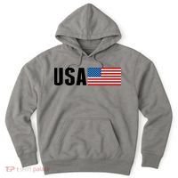 USA American Flag Logo Hoodie thumb 0