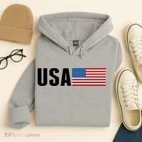 USA American Flag Logo Hoodie thumb 4