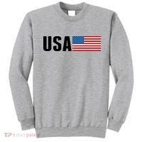 USA American Flag Logo Sweatshirt thumb 0
