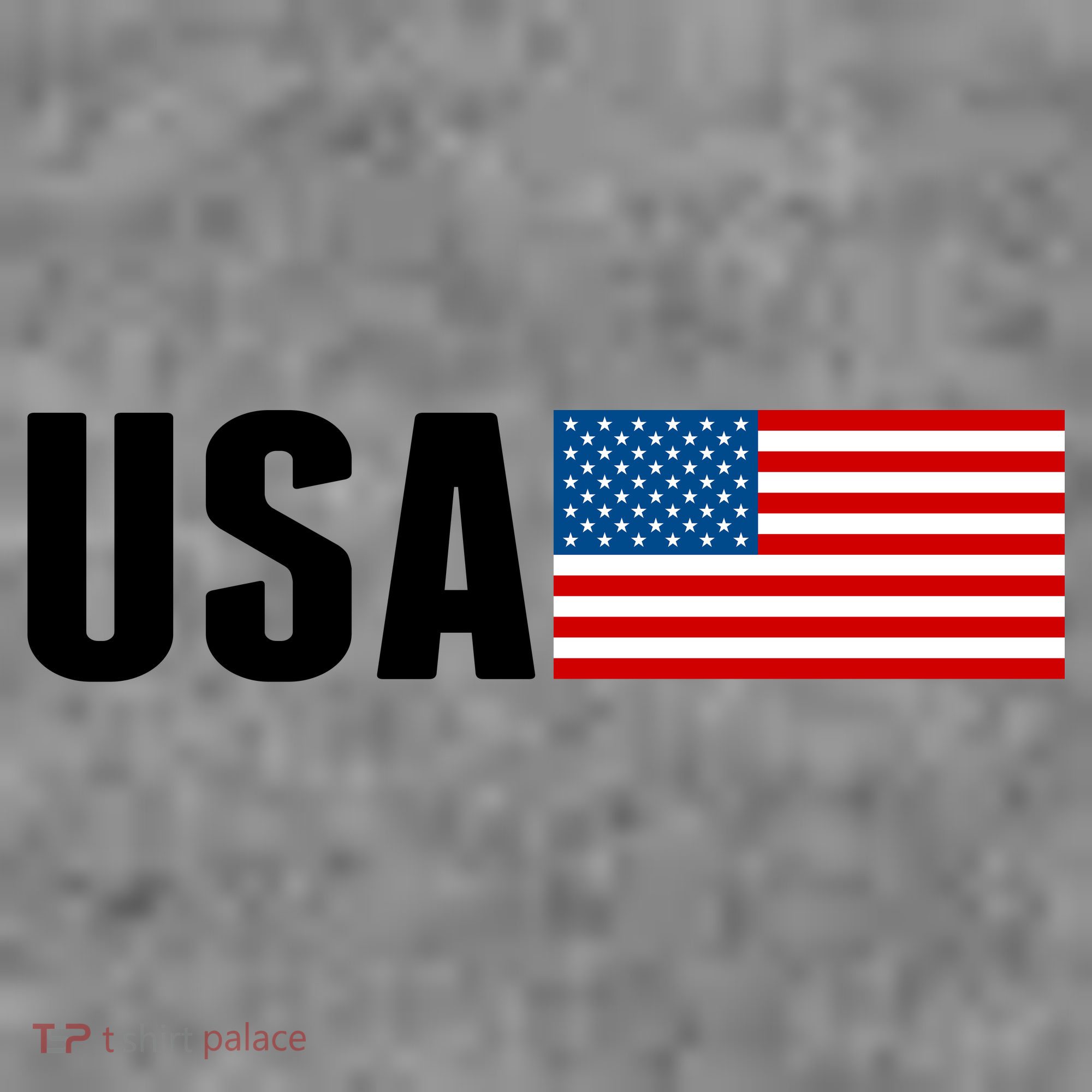 USA American Flag Logo Women's Hoodie