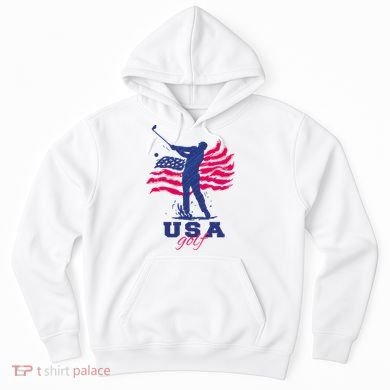 USA American Golf Player Hoodie