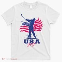 USA American Golf Player T-Shirt thumb 0