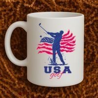 USA American Golf Player Coffee Mug thumb 2