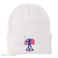 USA American Golf Player Beanie thumb 0