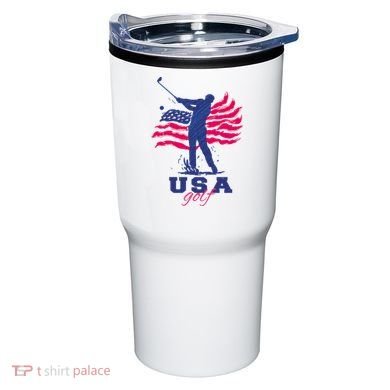 USA American Golf Player Tumbler