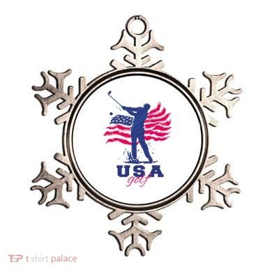 USA American Golf Player Ornament