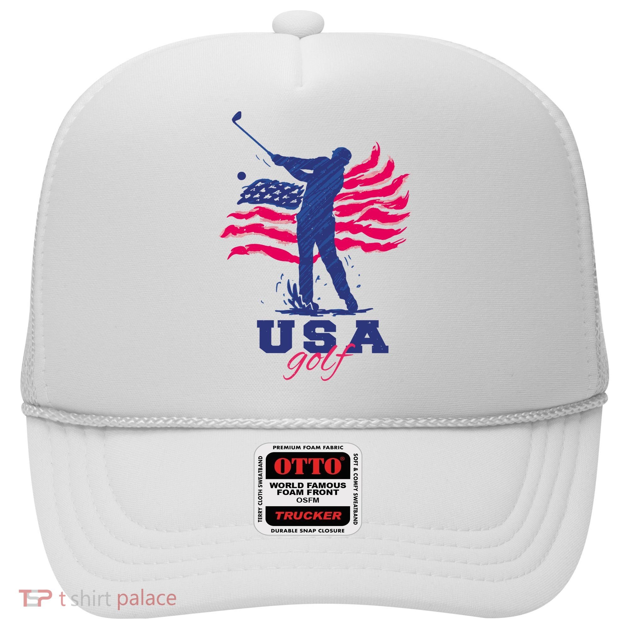 USA American Golf Player Hat