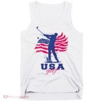 USA American Golf Player Tank Top thumb 0