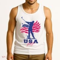 USA American Golf Player Tank Top thumb 3