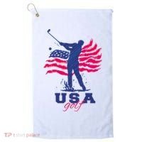 USA American Golf Player Golf Towel thumb 0