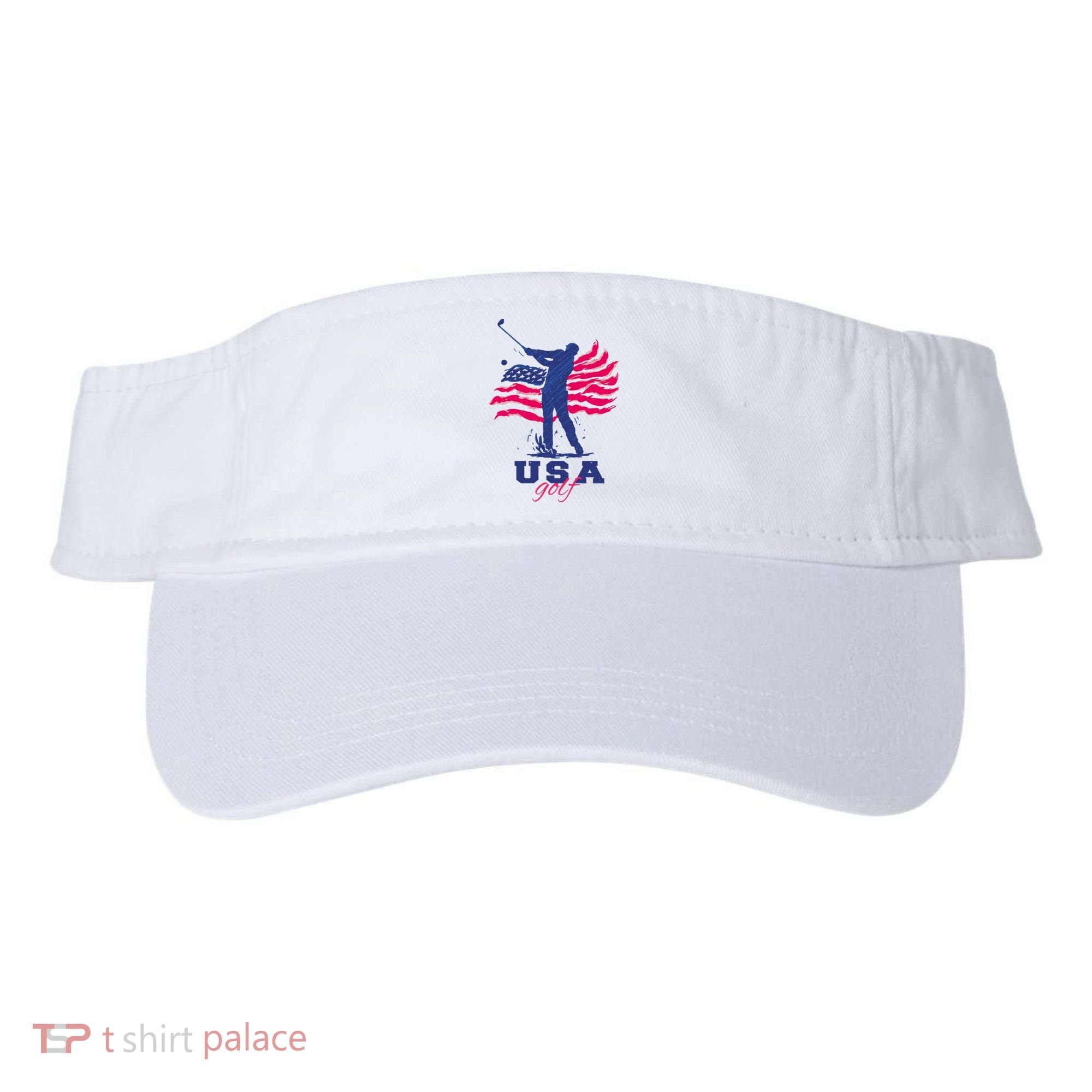 USA American Golf Player Visor