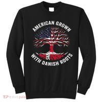 Usa American Grown With Danish Roots Denmark Sweatshirt thumb 0