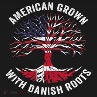 Usa American Grown With Danish Roots Denmark Women's Hoodie thumb 2