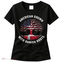 Usa American Grown With Danish Roots Denmark Women's T-Shirt thumb 0
