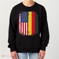 Usa American Germany Flag German Dual Citizenship Women's Sweatshirt thumb 0