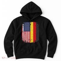Usa American Germany Flag German Dual Citizenship Hoodie thumb 0
