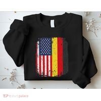 Usa American Germany Flag German Dual Citizenship Sweatshirt thumb 2
