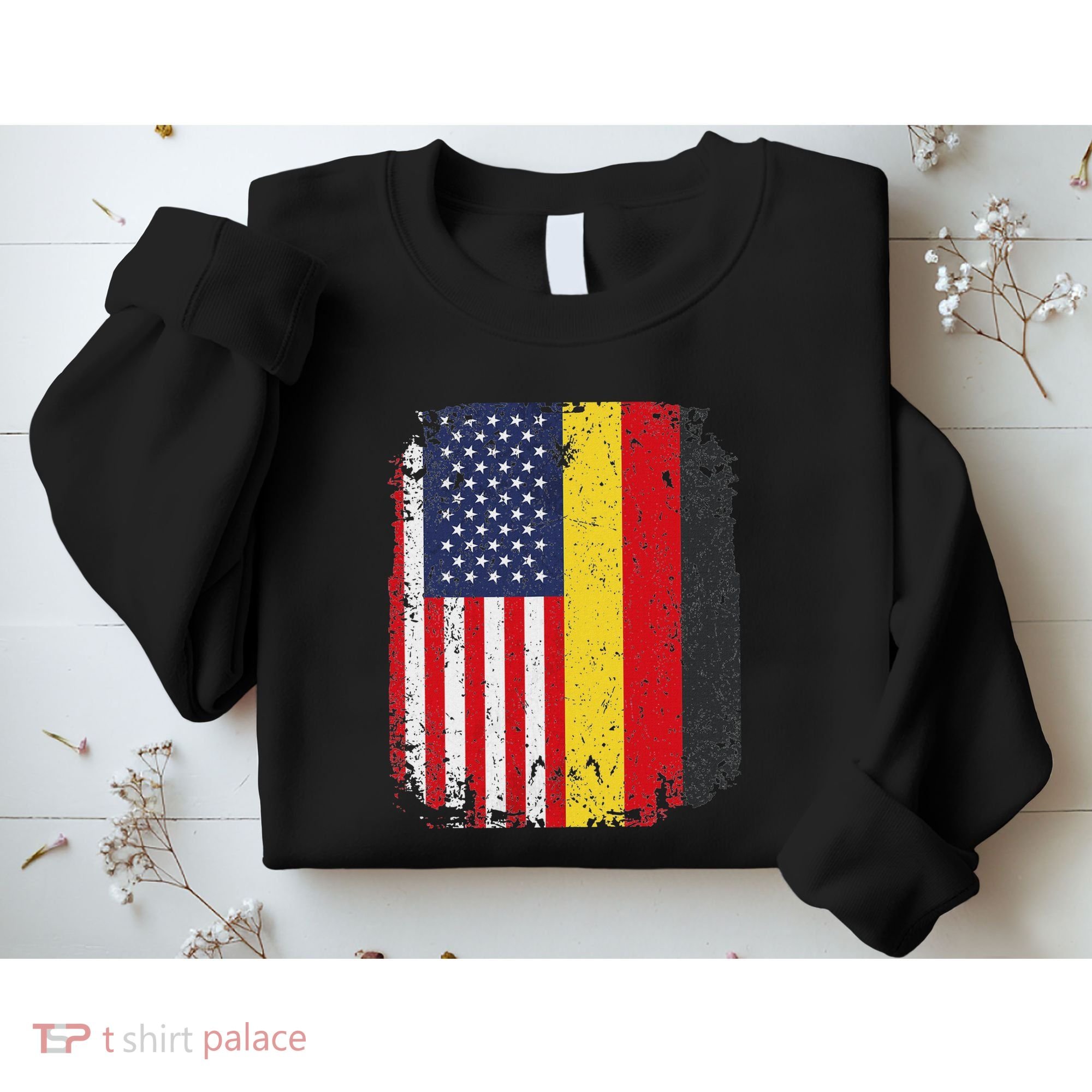 Usa American Germany Flag German Dual Citizenship Sweatshirt