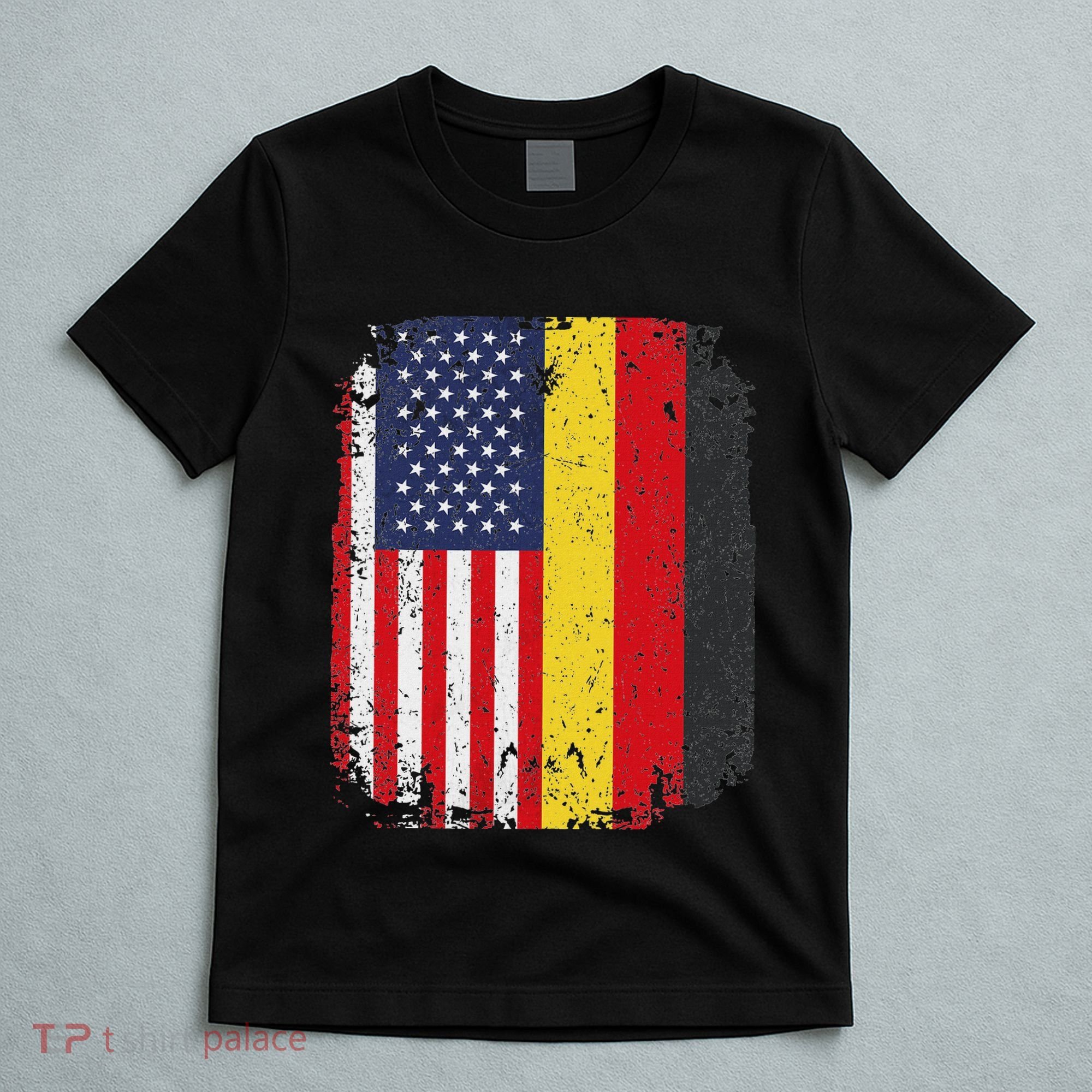 Usa American Germany Flag German Dual Citizenship T-Shirt