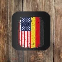 Usa American Germany Flag German Dual Citizenship Coaster thumb 0