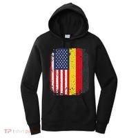 Usa American Germany Flag German Dual Citizenship Women's Hoodie thumb 0