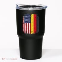 Usa American Germany Flag German Dual Citizenship Tumbler thumb 0