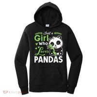 Ust A Girl Who Loves Pandas Cute Panda Women's Hoodie thumb 0