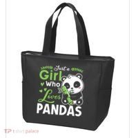 Ust A Girl Who Loves Pandas Cute Panda Tote Bag thumb 3