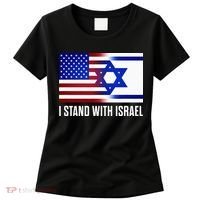USA and Israel Flag Show Your Support Women's T-Shirt thumb 0
