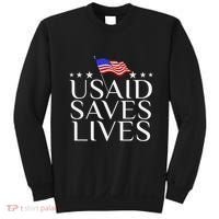 Us Agency International Development Usaid Saves Lives Sweatshirt thumb 0