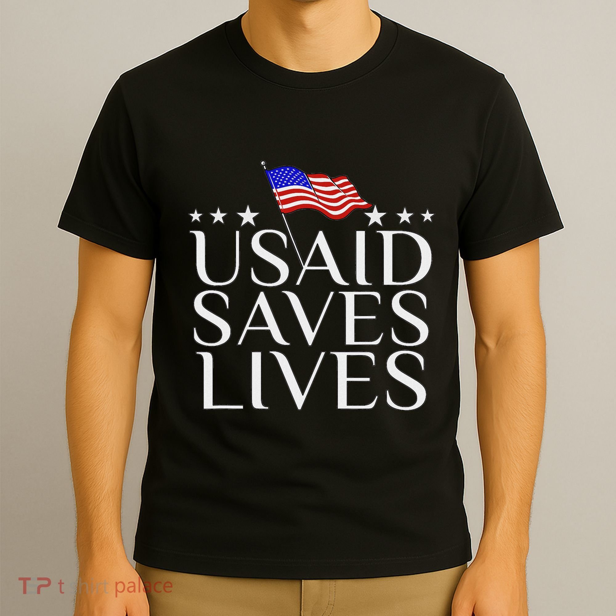 Us Agency International Development Usaid Saves Lives T-Shirt
