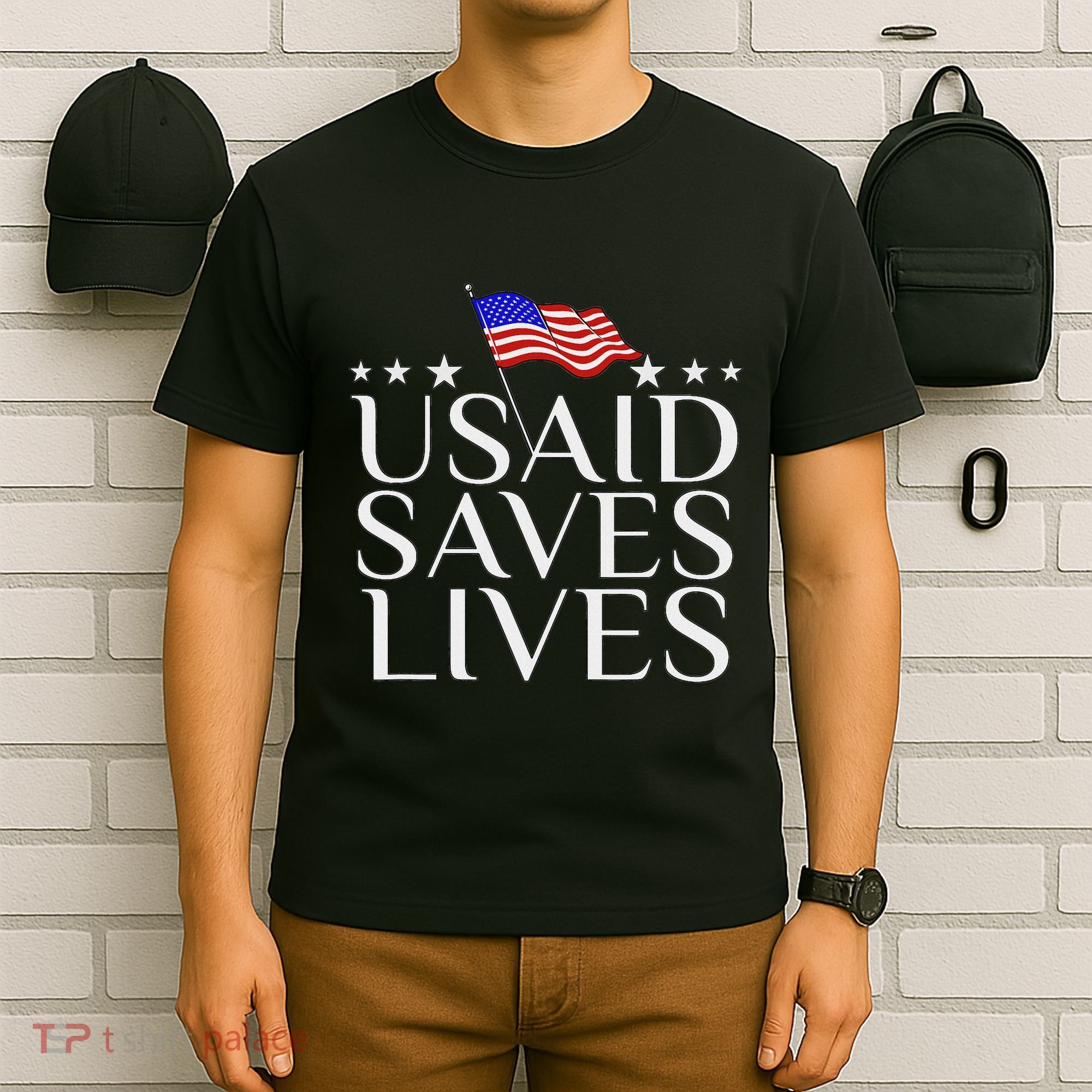 Us Agency International Development Usaid Saves Lives T-Shirt