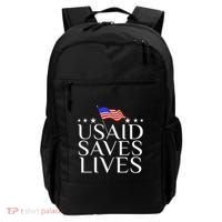 Us Agency International Development Usaid Saves Lives Backpack thumb 0