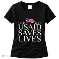 Us Agency International Development Usaid Saves Lives Women's T-Shirt thumb 0