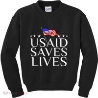 Us Agency International Development Usaid Saves Lives Kids Sweatshirt thumb 0