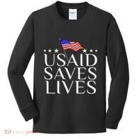 Us Agency International Development Usaid Saves Lives Kids Long Sleeve Shirt thumb 0