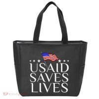 Us Agency International Development Usaid Saves Lives Tote Bag thumb 0