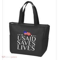 Us Agency International Development Usaid Saves Lives Tote Bag thumb 3