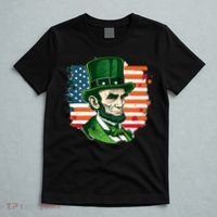 USA Abraham Lincoln St Patricks Day T-Shirt thumb 5