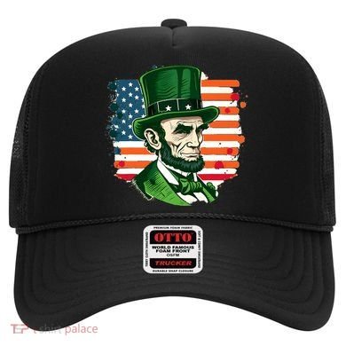 USA Abraham Lincoln St Patricks Day Hat