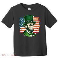 USA Abraham Lincoln St Patricks Day Toddler T-Shirt thumb 0