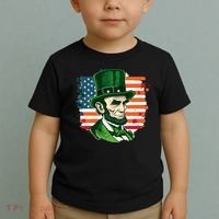 USA Abraham Lincoln St Patricks Day Toddler T-Shirt thumb 2