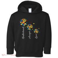 Understand Accept Love Autism Sunflower Toddler Hoodie thumb 0