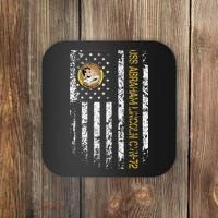 USS Abraham Lincoln CVN 72 Aircraft Carrier Veteran Flag Coaster thumb 0